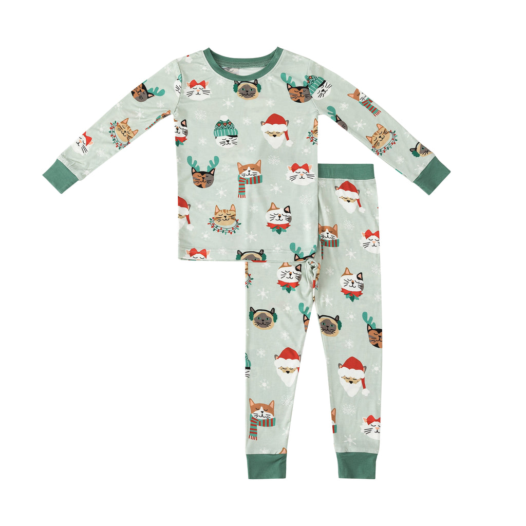 Purr The Halls (Long Sleeve PJ)