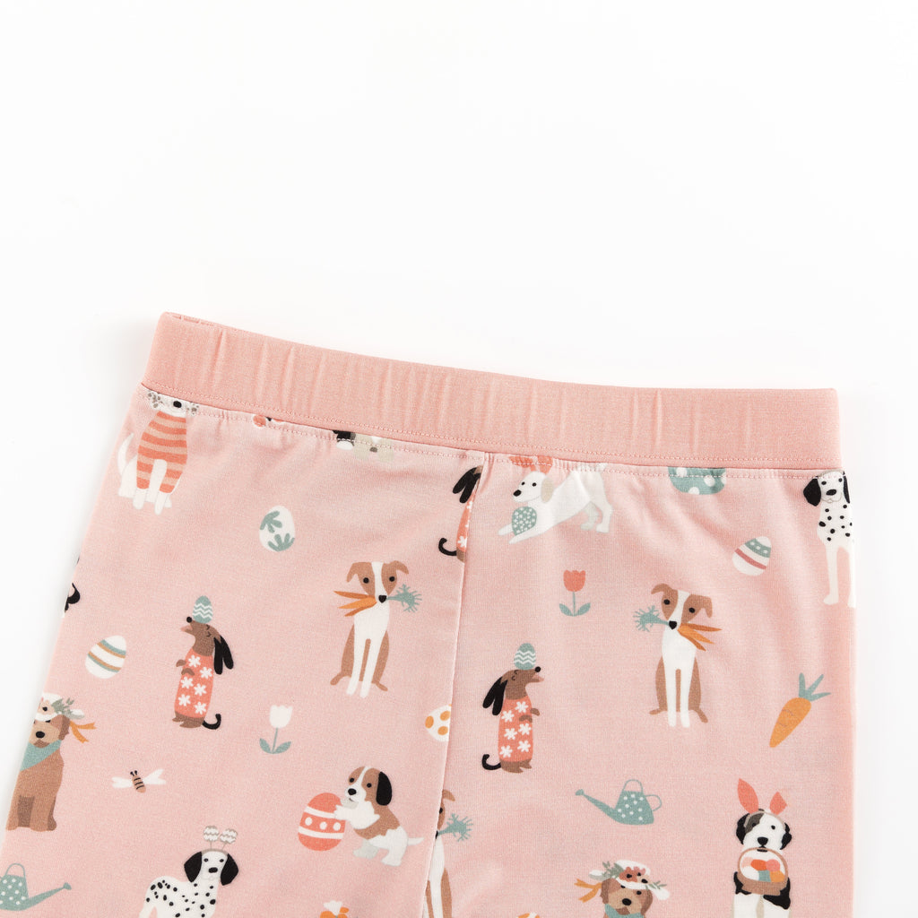 Puppy Egg Hunt (Long Sleeve PJ) - Pink