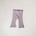 Ribbed Modal Flare Pant